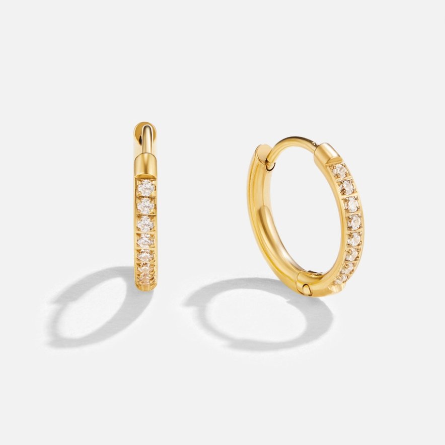Eternal Circle | Eternity Circle Earrings