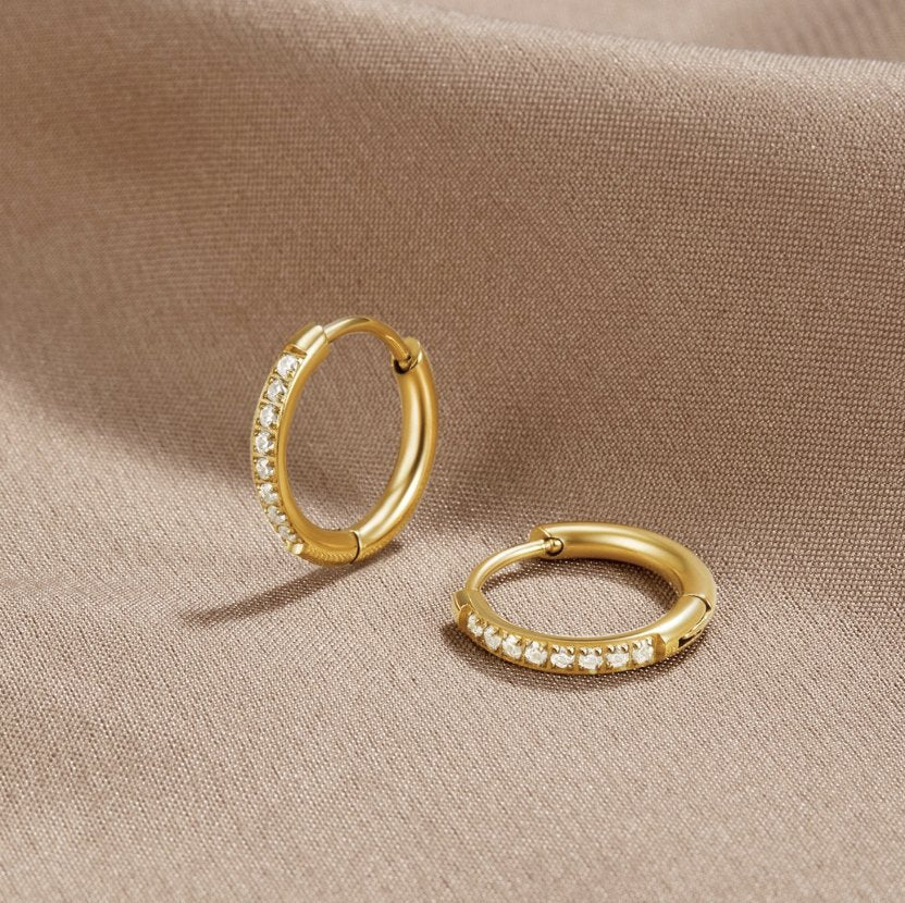 Eternal Circle | Eternity Circle Earrings