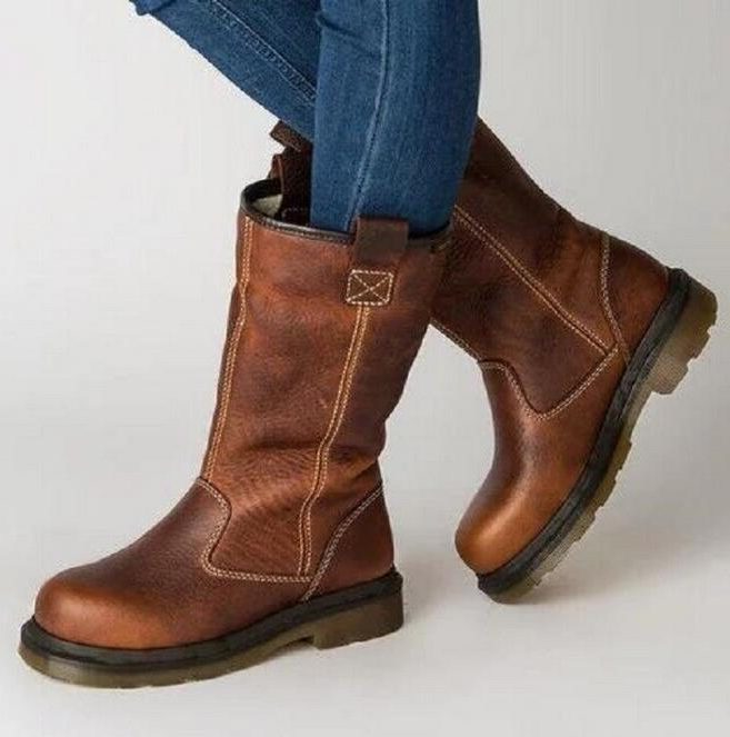 Junia | Fleece-Lined Ankle Boots for Women