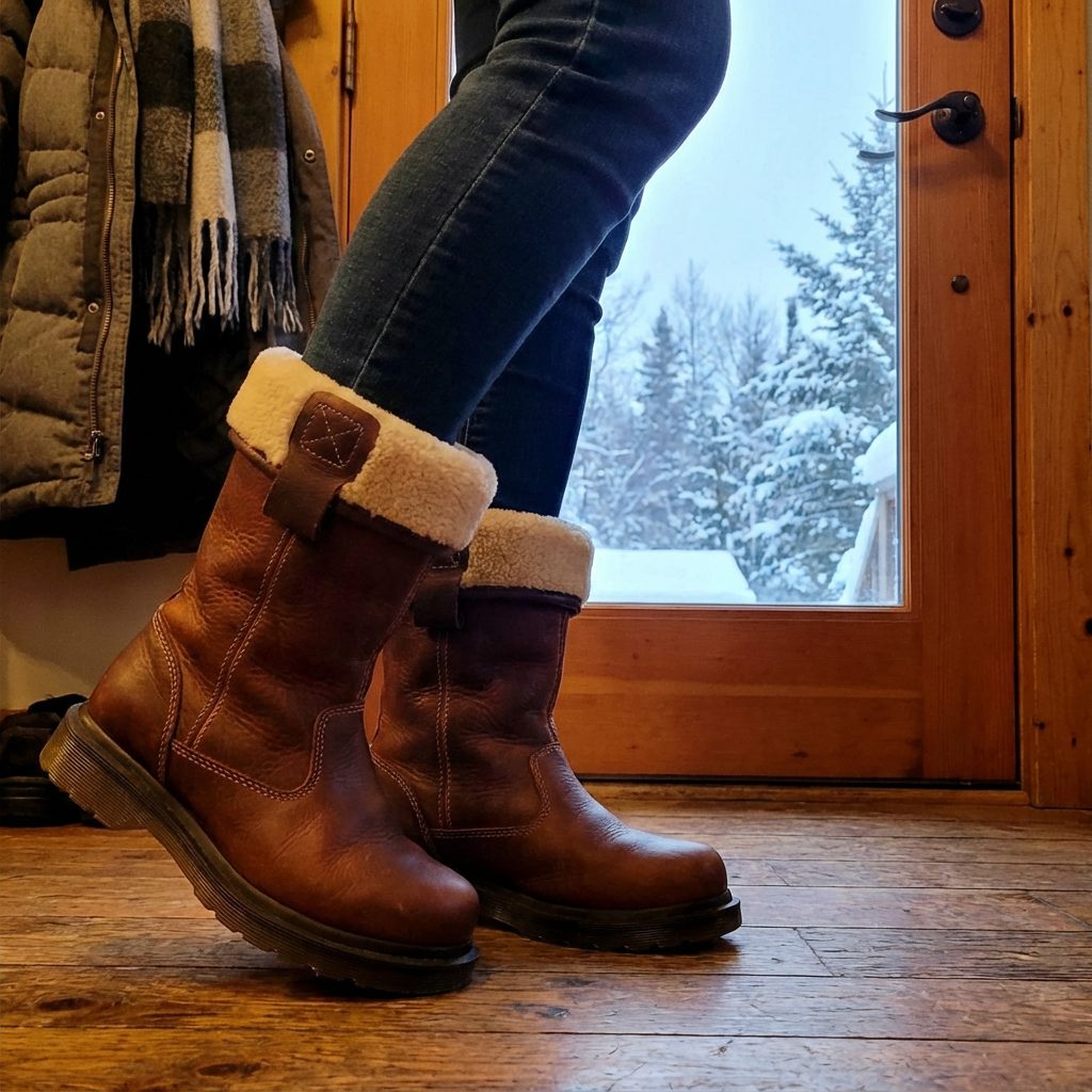 Junia | Fleece-Lined Ankle Boots for Women