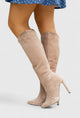 Beige Suede