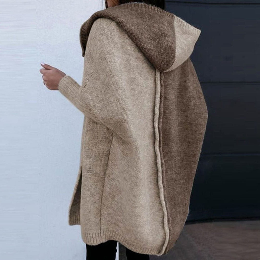Floriane | Ribbed Knit Longline Open Cardigan for Women
