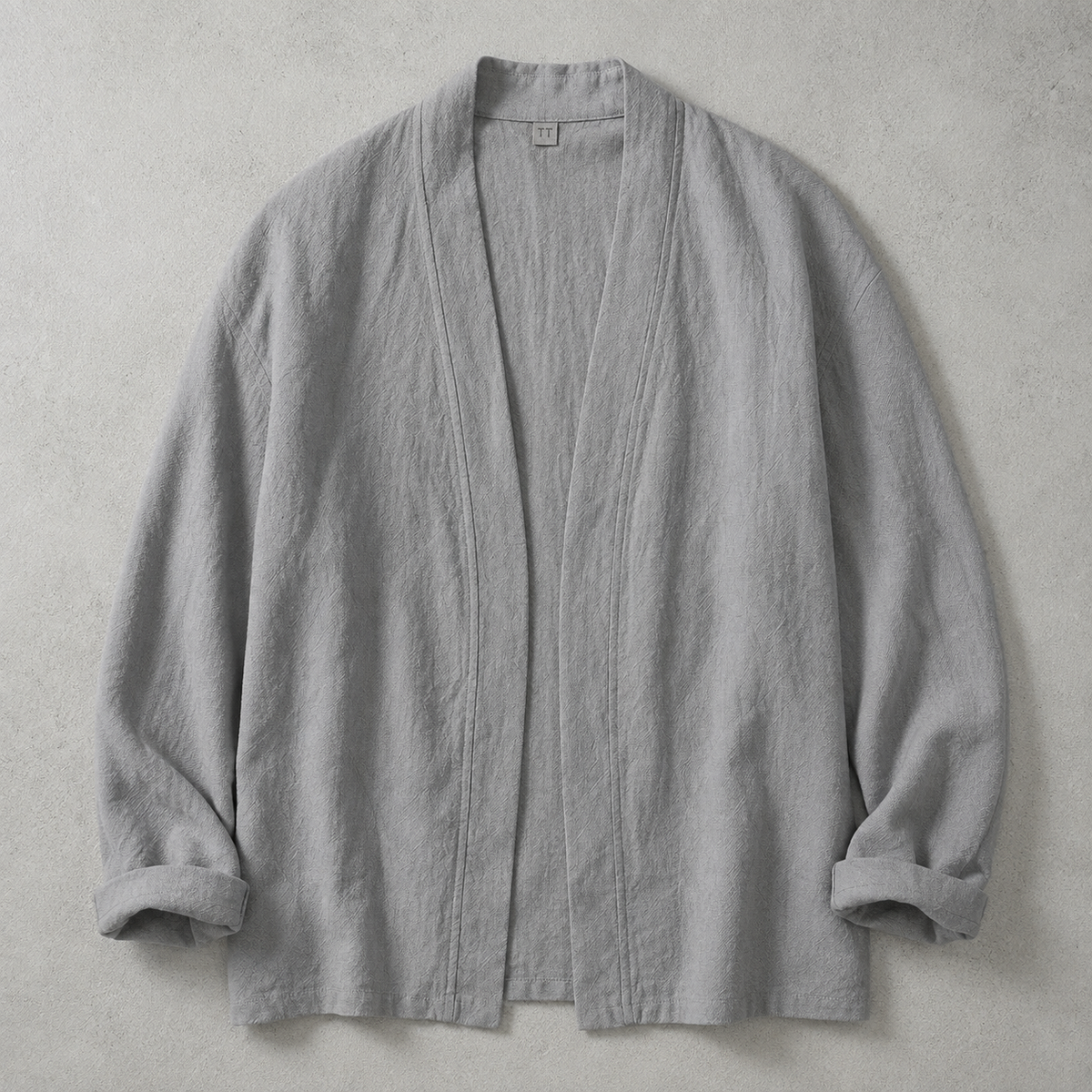 The Parma Open Front Linen Cardigan