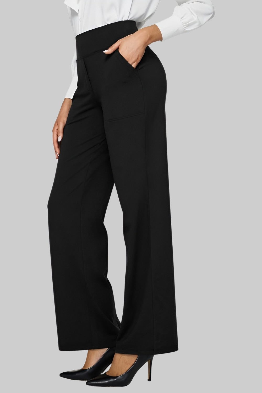 Helen | Wide Leg Pants with High Waist for Women