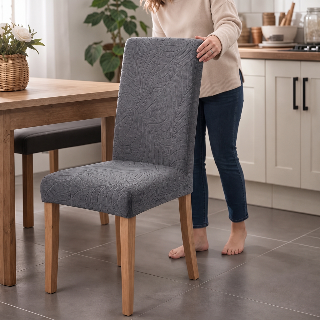 Velvella – Stretch Velvet Dining Chair Covers
