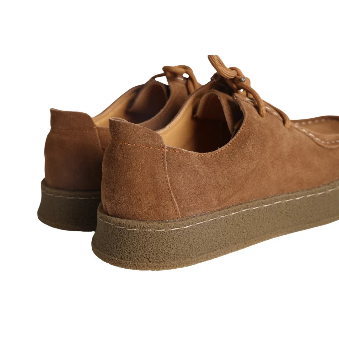 High-quality suede elegant shoes