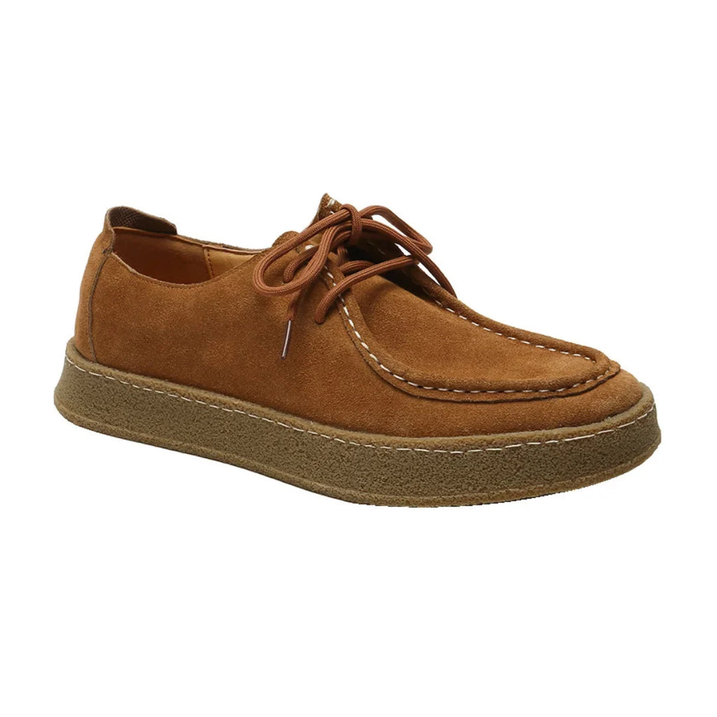 High-quality suede elegant shoes
