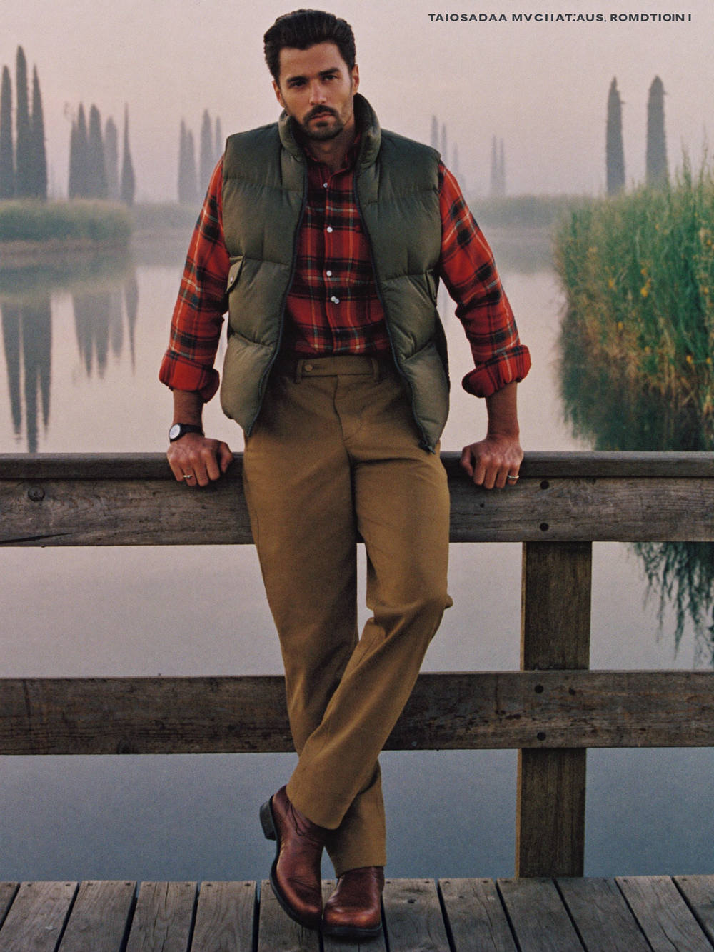Bayou quilted vest