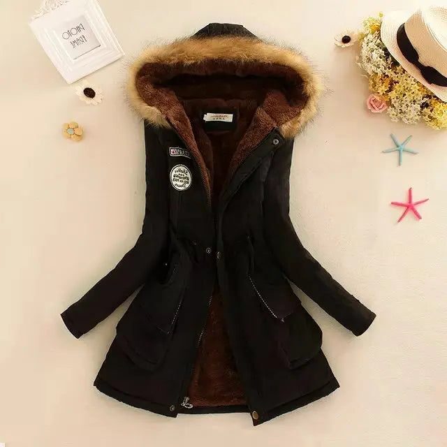 Kira | Hooded Longline Puffer Jacket for Women