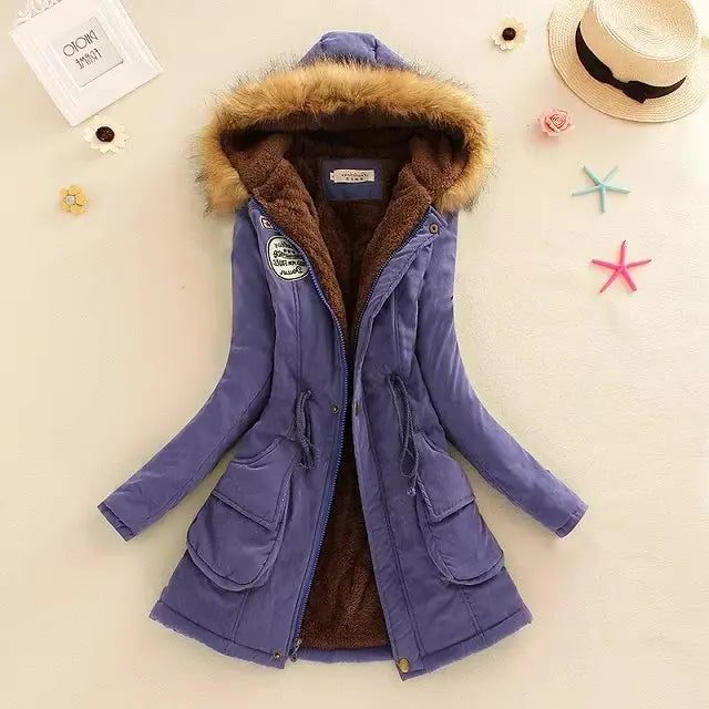 Kira | Hooded Longline Puffer Jacket for Women