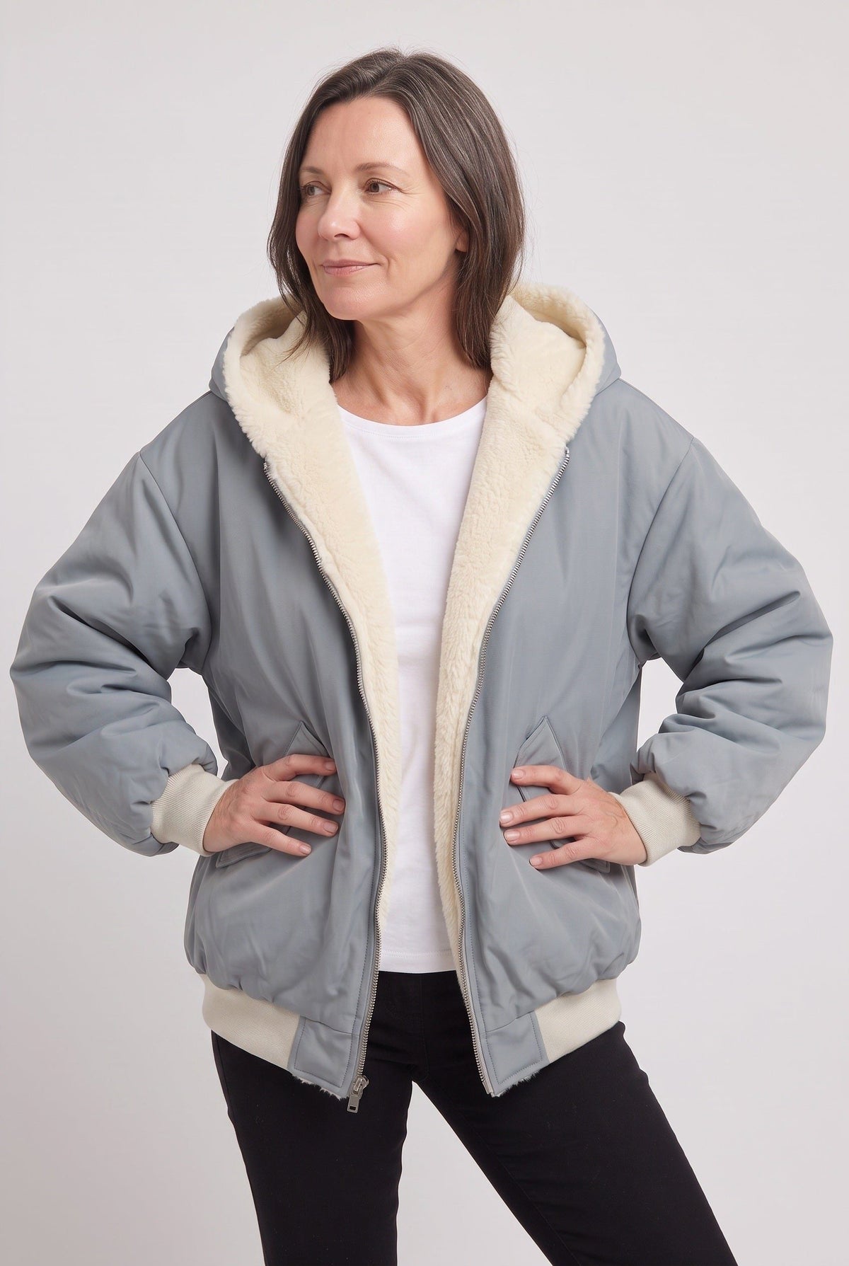 Ravenna | Hooded Oversized Puffer Jacket for Women