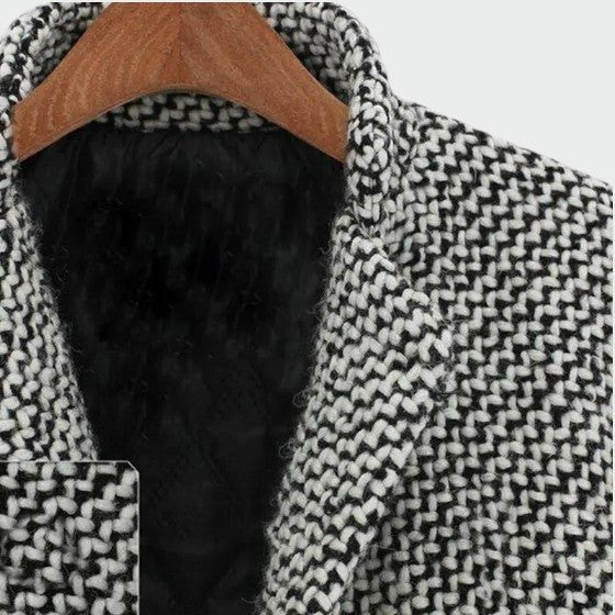 Ilithyia | Tailored Long Coat with Notched Lapel for Women