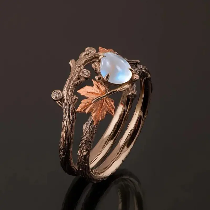 Moonstone | Ring with Natural Moonstone