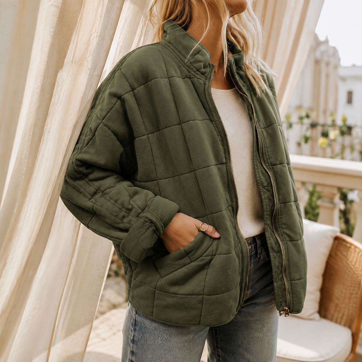 Emilia-Faye Quilted Jacket