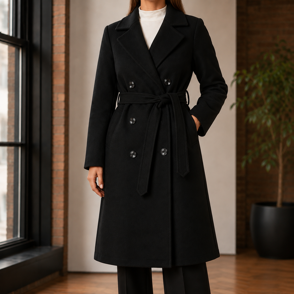 Maia-Lane Belted Overcoat