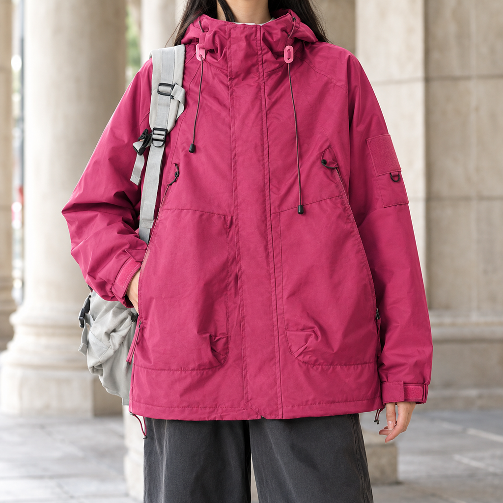 Eden-Hope Hooded Utility Jacket
