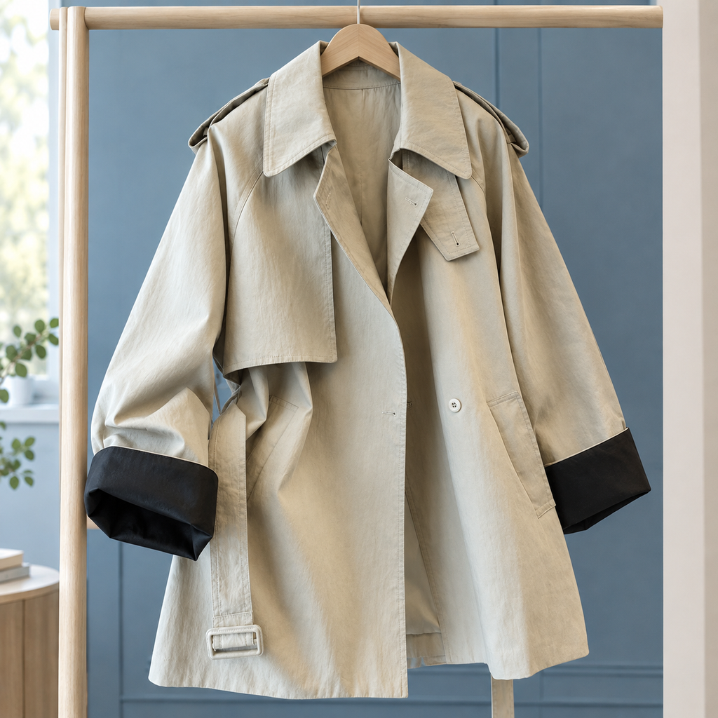 Isabeau-Jade Belted Overcoat