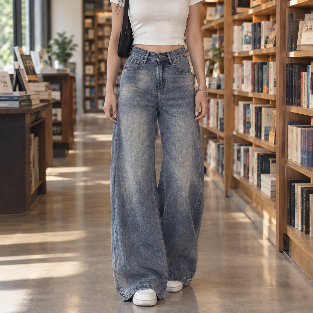 Verity-Rae Wide Leg Jeans