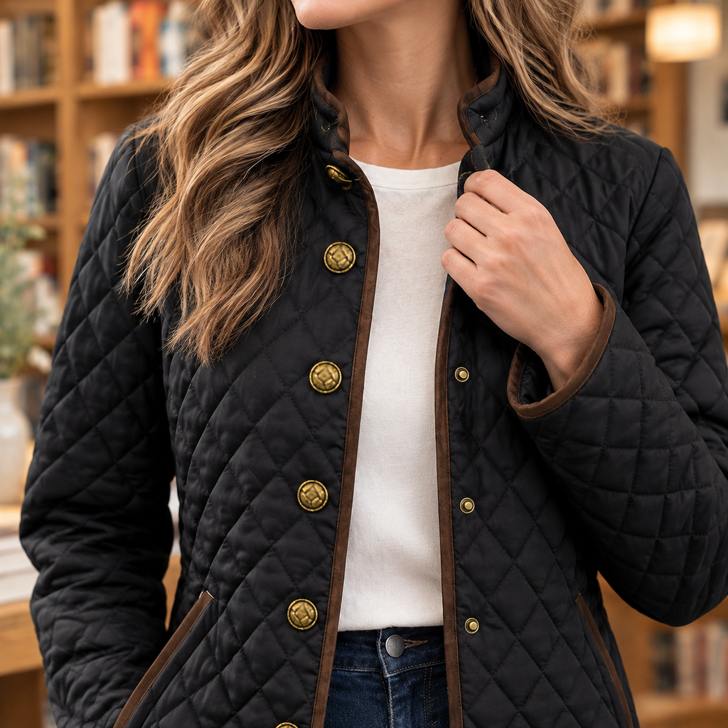 Lavinia-Rose Diamond Quilted Jacket