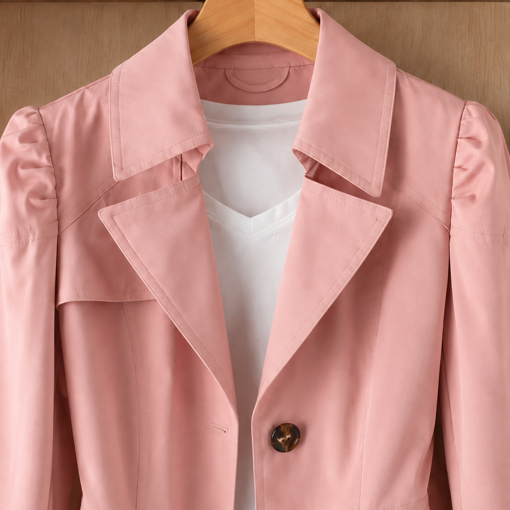 Nina-Rae Tailored Trench Coat