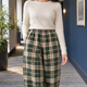 Plaid Green