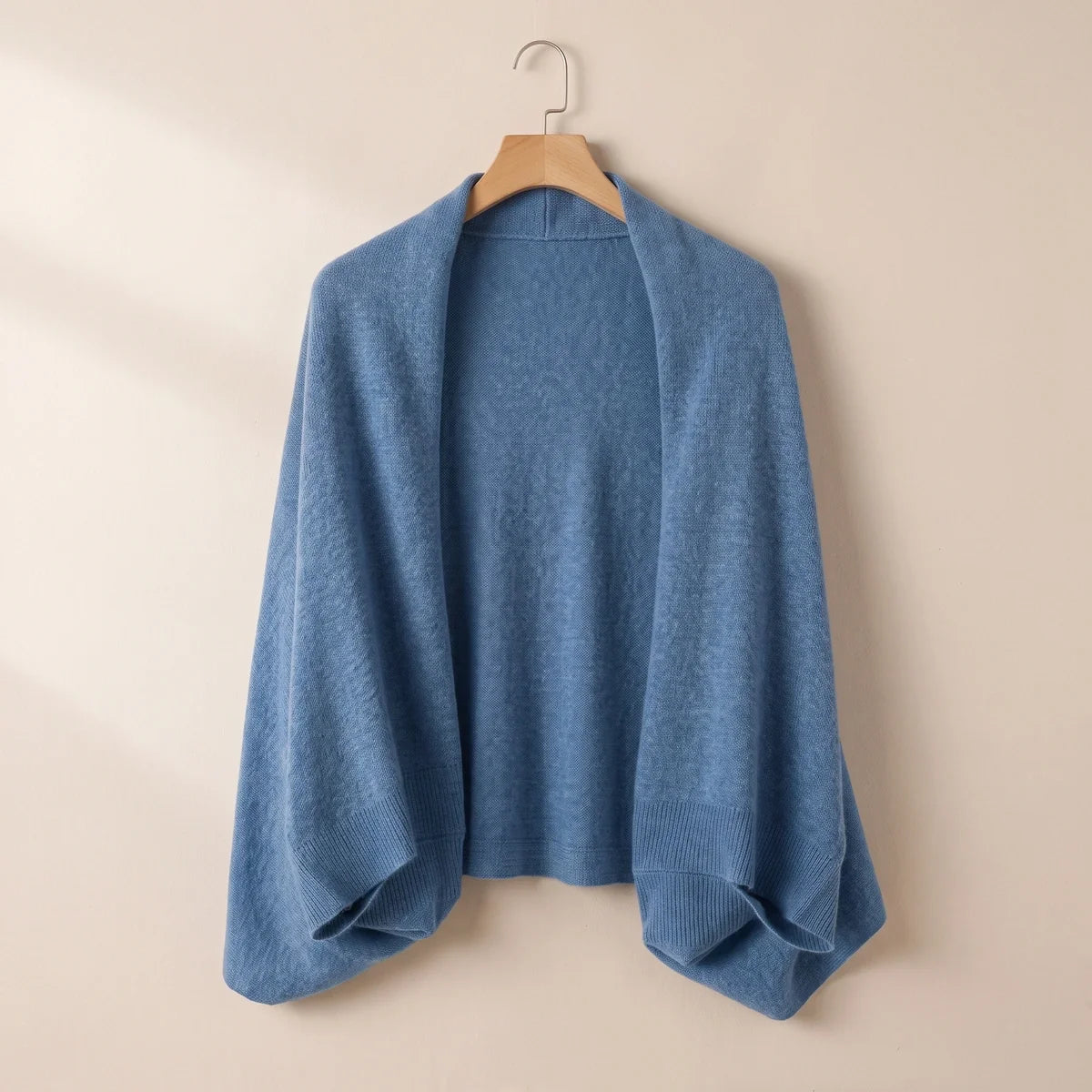 Iris Pure Wool Shawl Cardigan