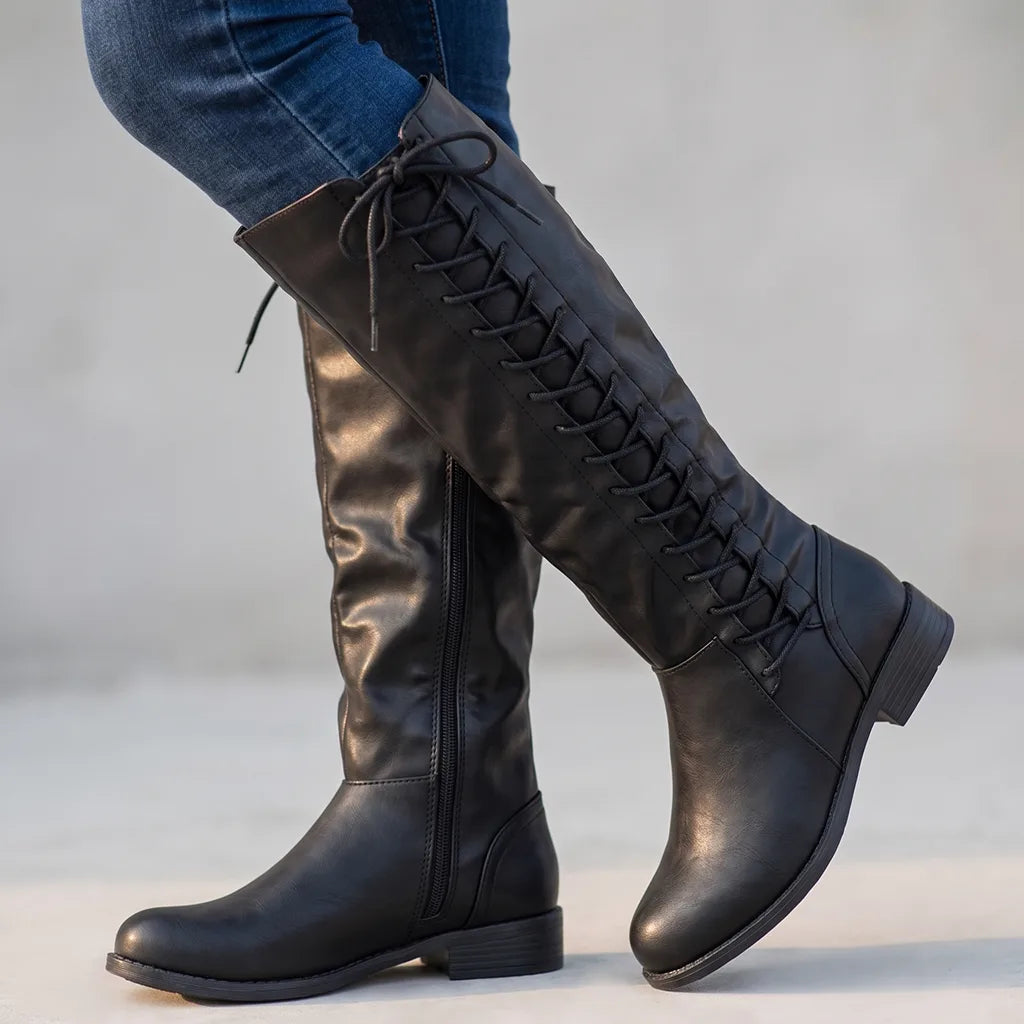 Isolde | Women's Knee High Riding Boots