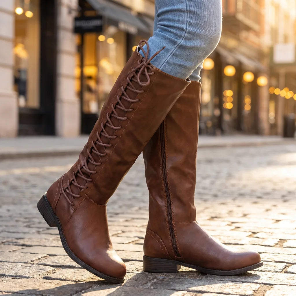Isolde | Women's Knee High Riding Boots