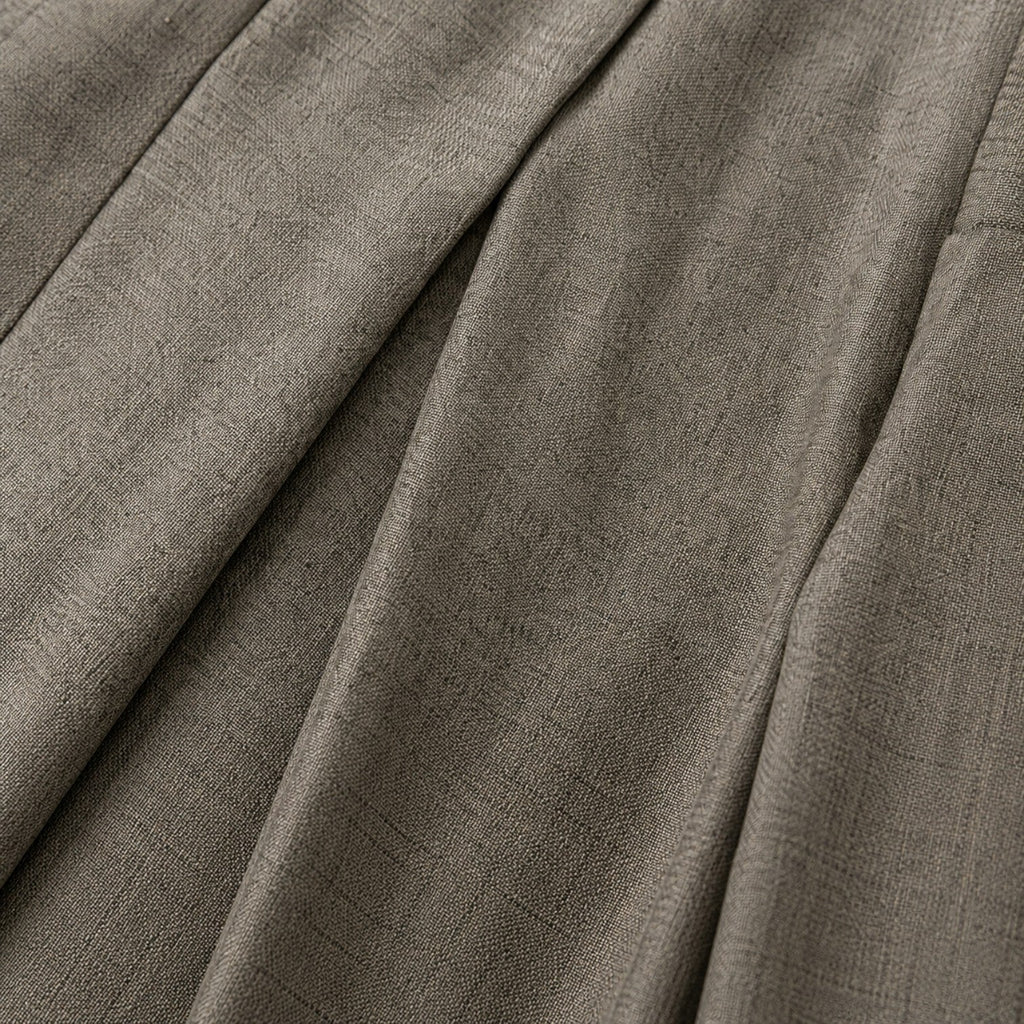 Jasper - Men's Pleated Front Wide-Leg Trousers with Fitted Waistband