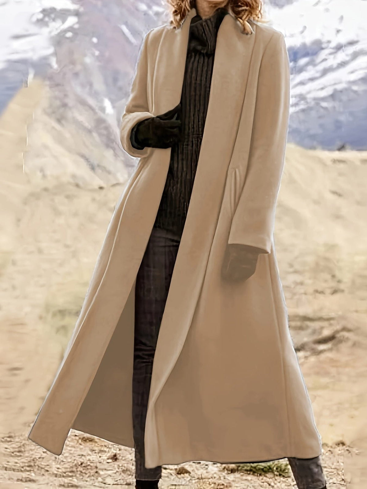 Kaliope | Wrap Long Coat for Women