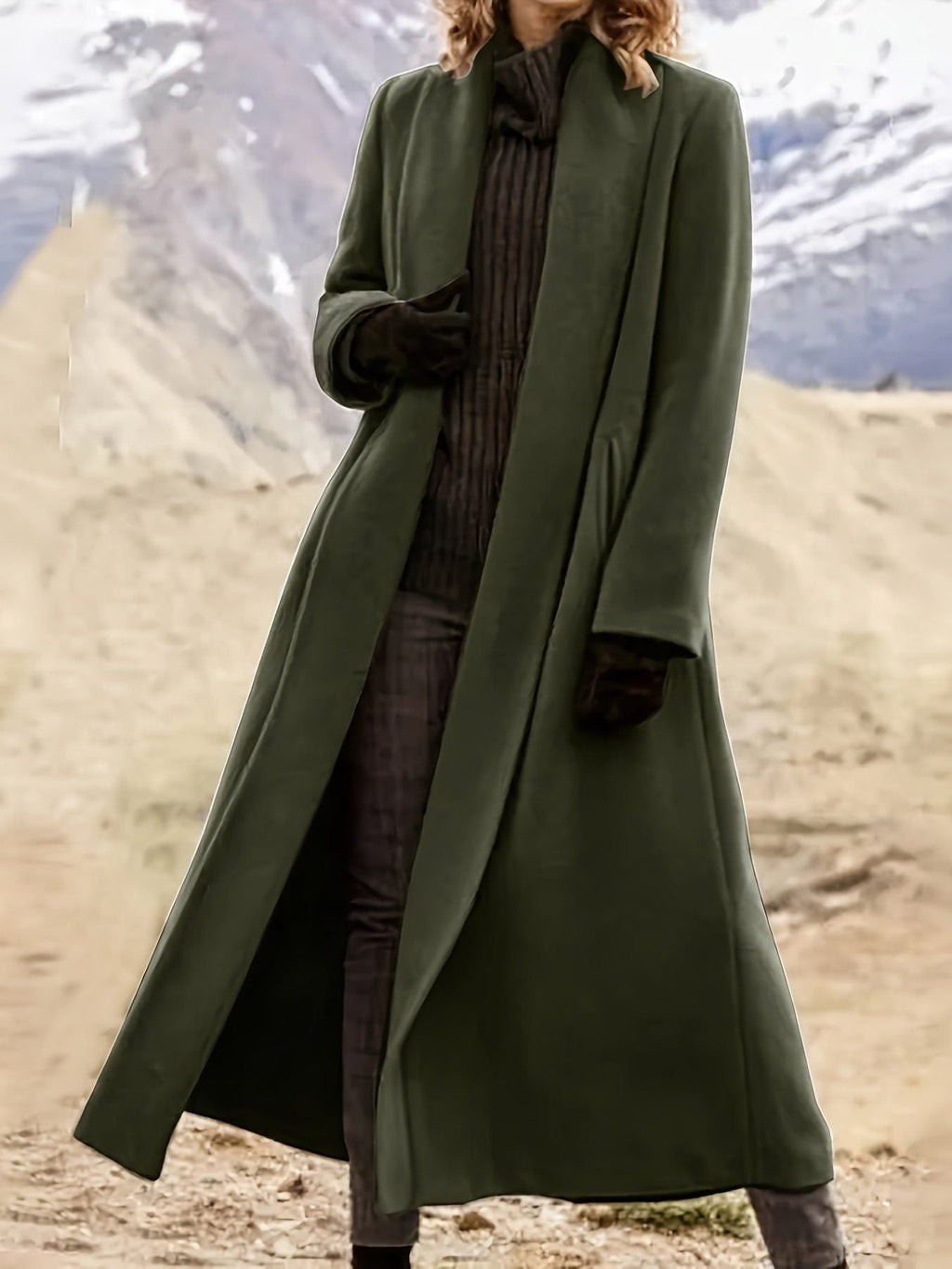 Kaliope | Wrap Long Coat for Women