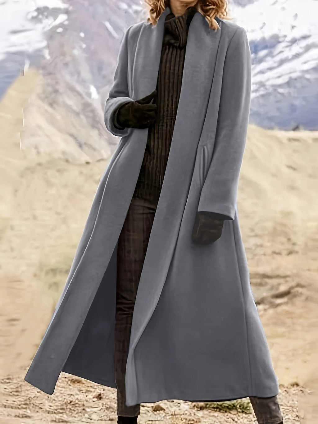 Kaliope | Wrap Long Coat for Women