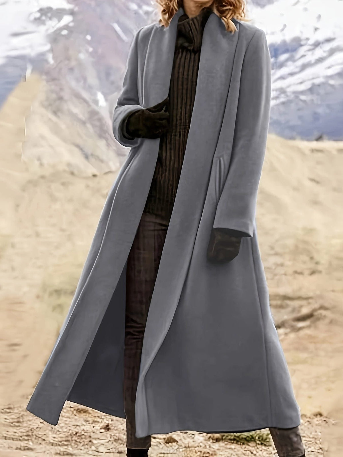 Kaliope | Wrap Long Coat for Women