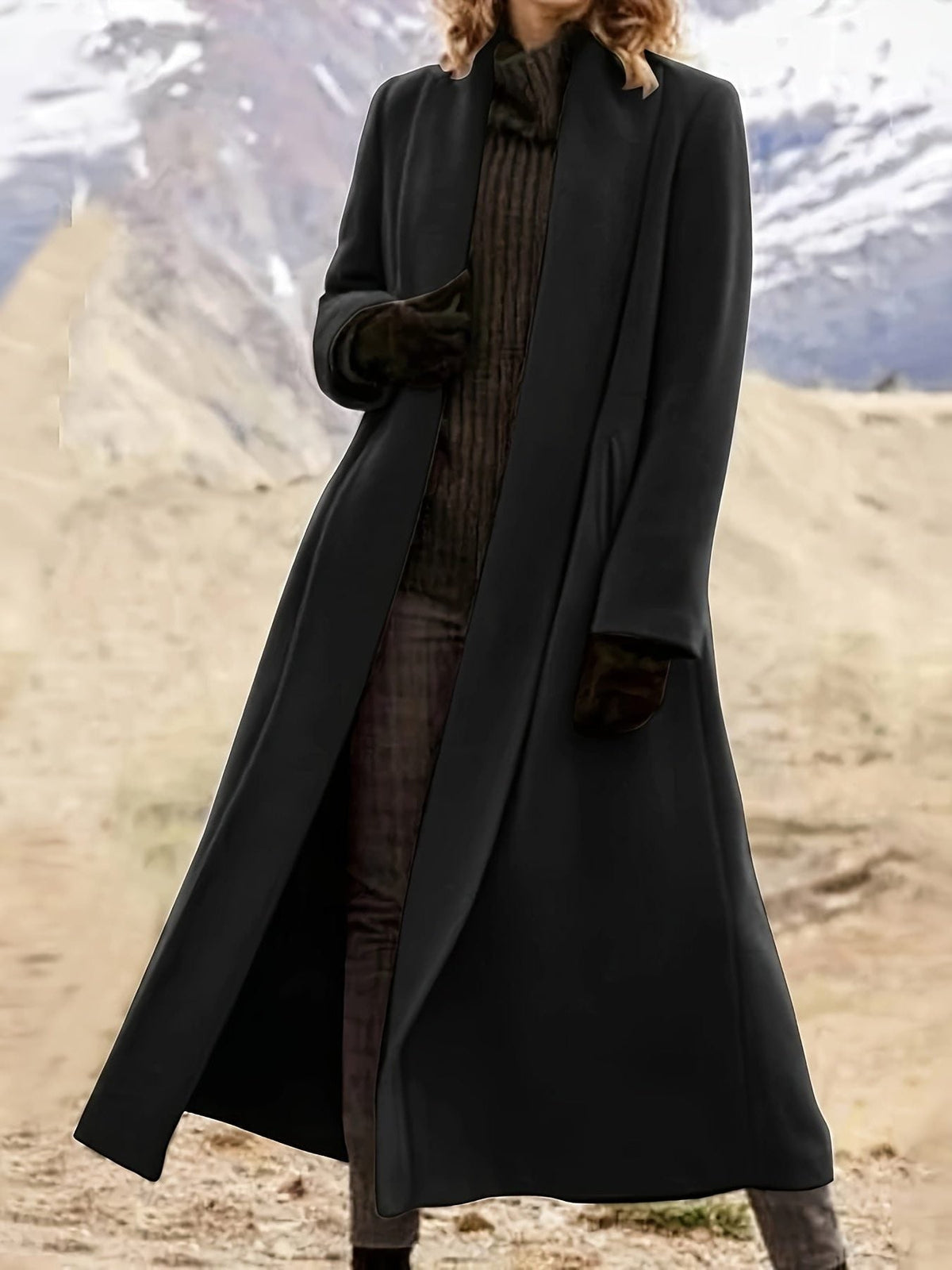 Kaliope | Wrap Long Coat for Women