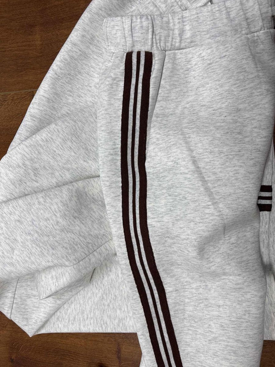 Kimberly | Ribbed Knit Co-Ord Set with Half-Zip for Women