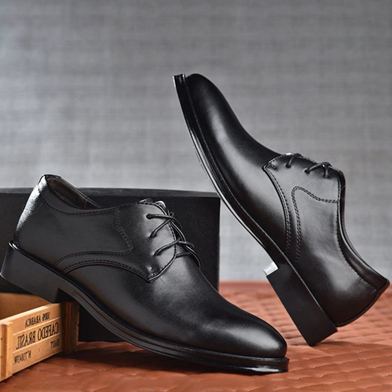 Lace-Up Oxford Derby Shoes for Men