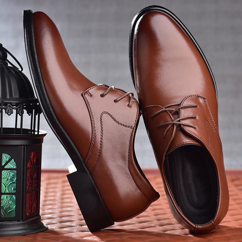 Lace-Up Oxford Derby Shoes for Men