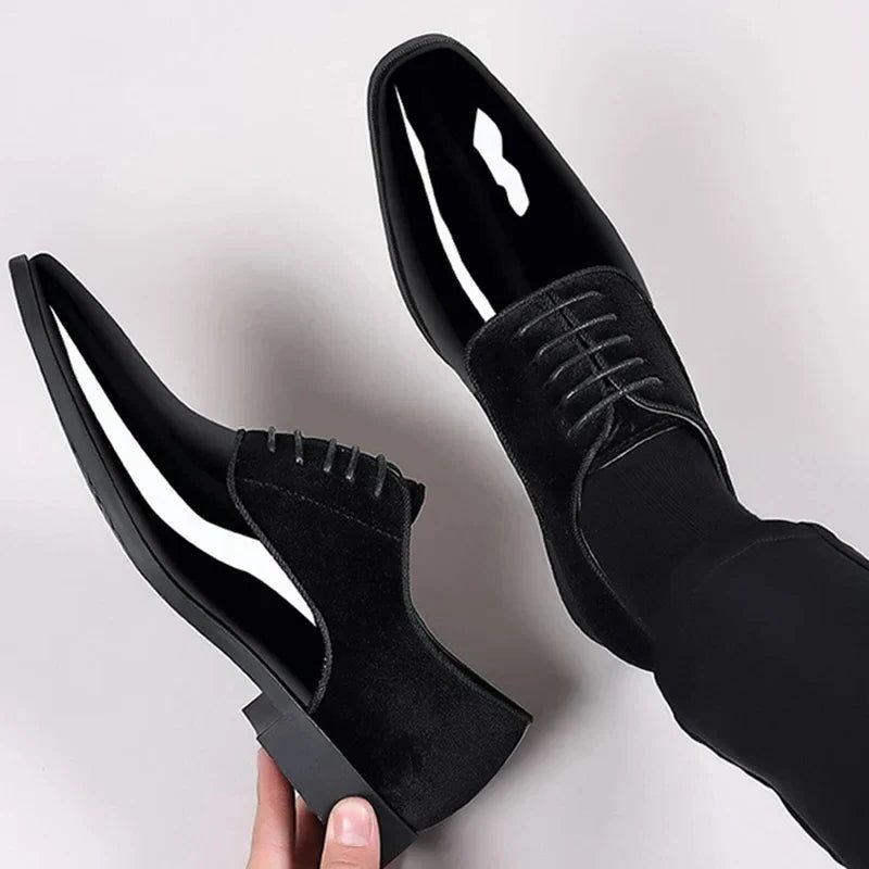 Lace-Up Oxford Dress Shoes for Men