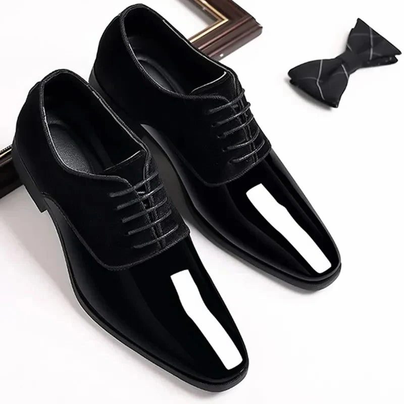 Lace-Up Oxford Dress Shoes for Men