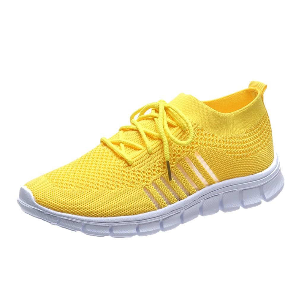 Women's Mesh Sock Sneakers with Anti-Slip Sole