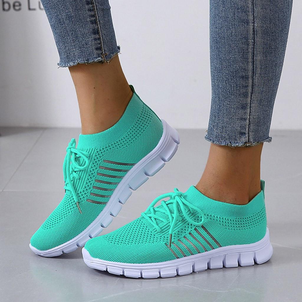 Women's Mesh Sock Sneakers with Anti-Slip Sole