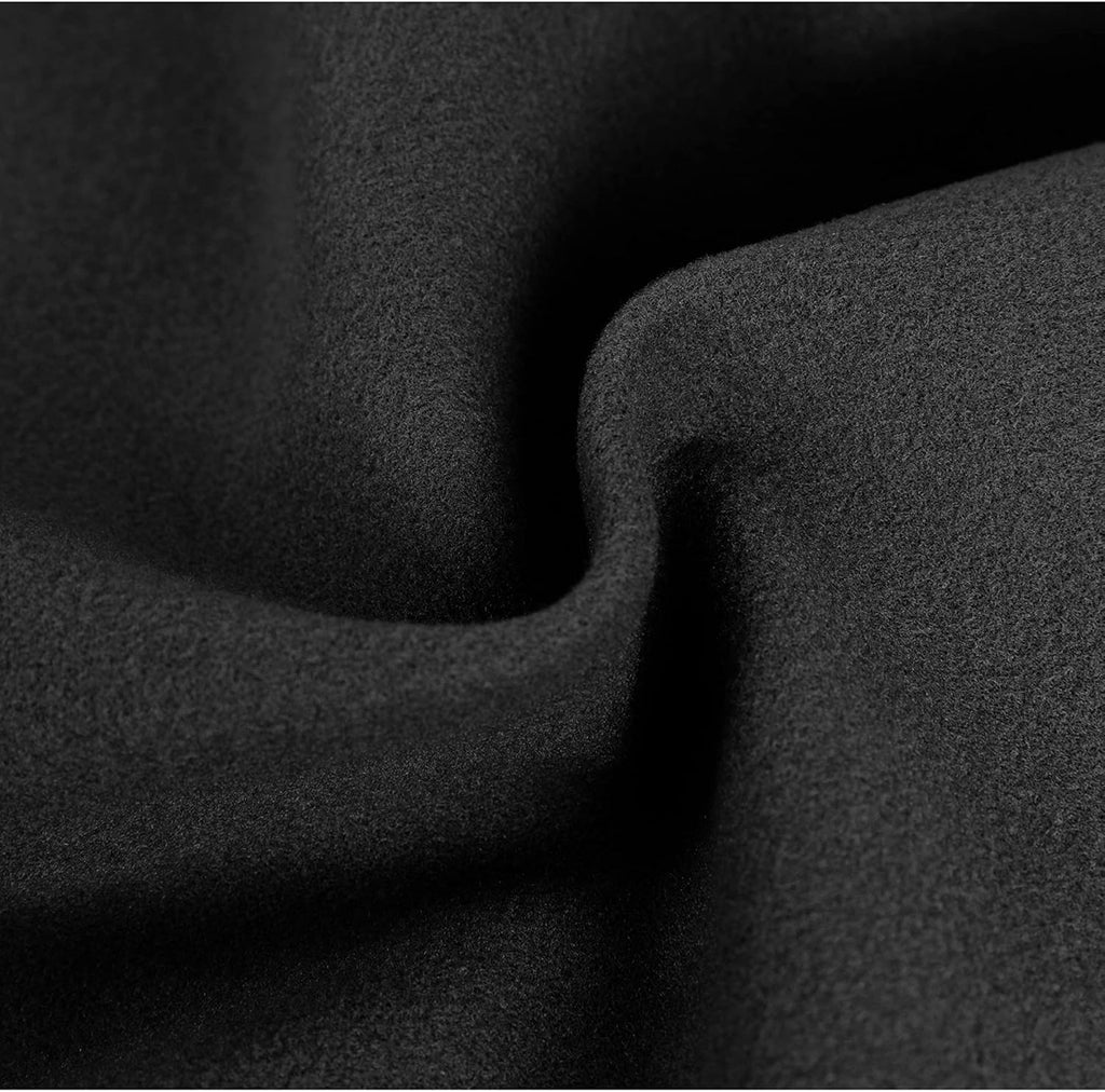 Women's Double-Breasted Longline Coat with Notch Lapels