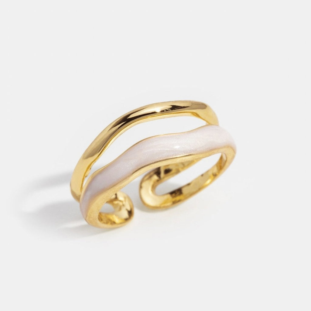 Sahara | Gold Multilayer Ring