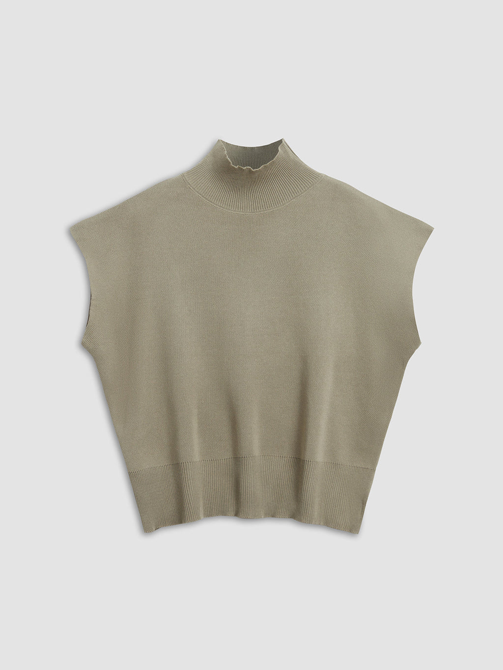 Michelle | Women's Mock Neck Short Sleeve Casual Top