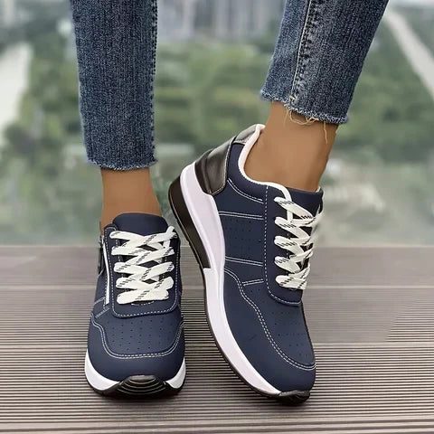 Lena | Platform Lace-Up Sneakers for Women