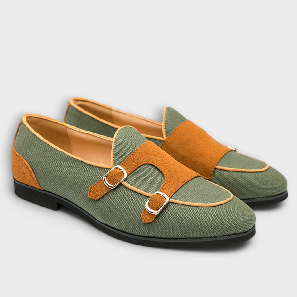 Lessie | Loafer Slippers with Buckle Strap for Women