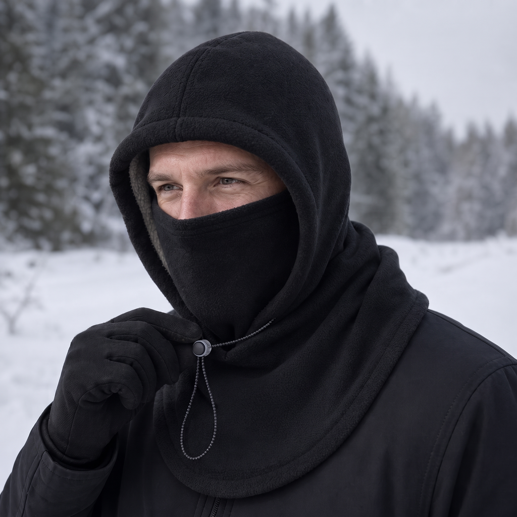 Windora – Fleece-Lined Adjustable Face-Covering Balaclava