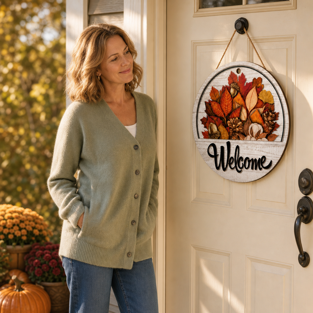 Porchful – Magnetic Seasonal Insert Welcome Sign