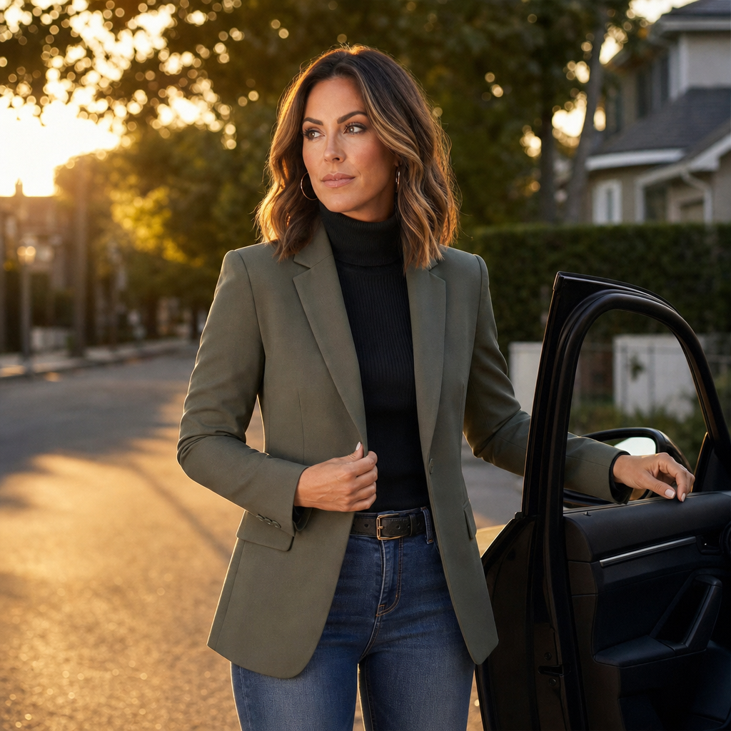 Formelle – Cropped Tailored Blazer