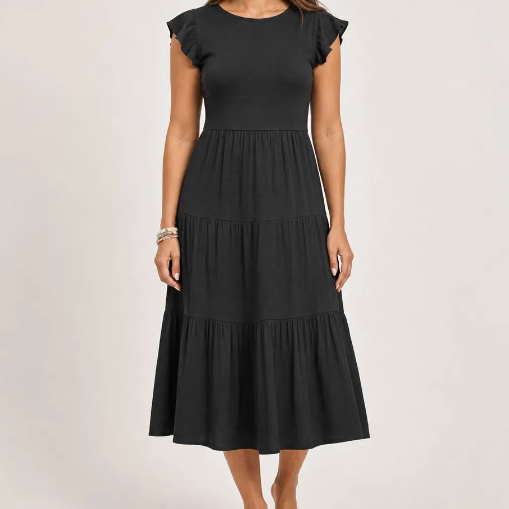 Linnet | Women's Tiered Sleeveless Dress